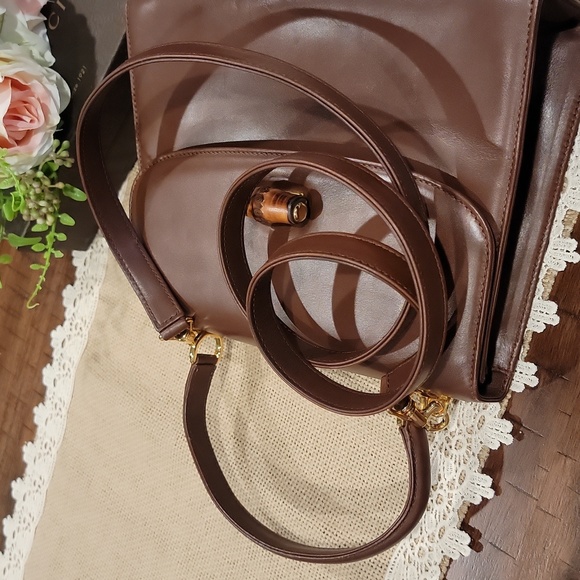 Authentic Gucci Kelly bag with strap - Picture 6 of 12